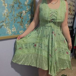 cottage core fairy dress